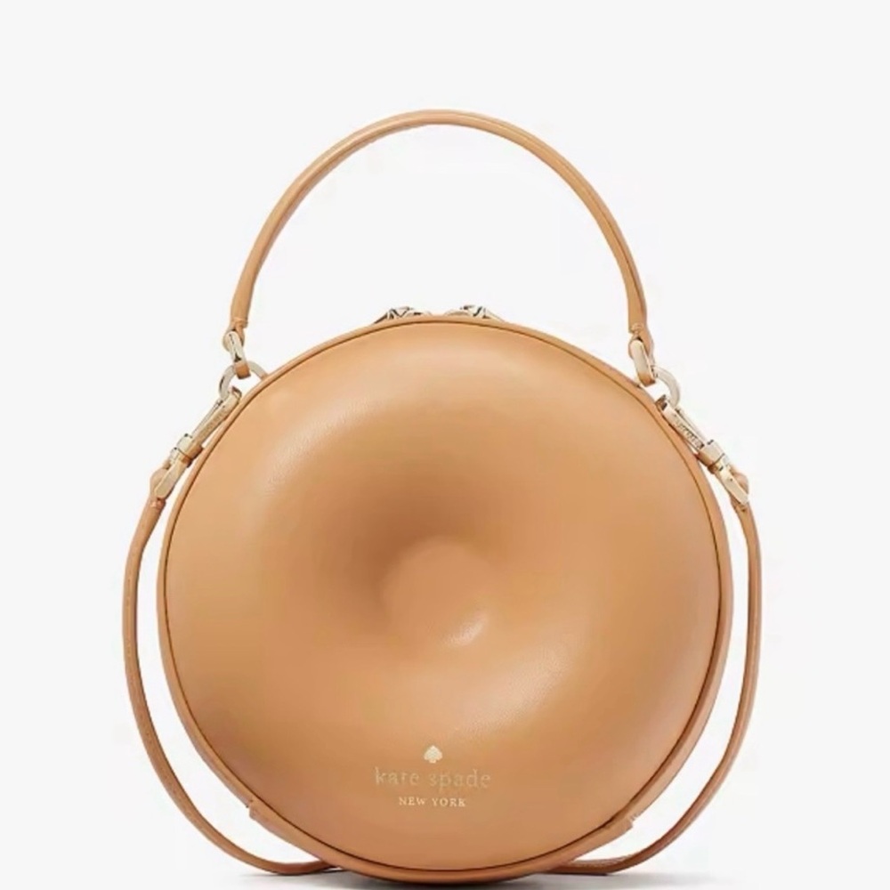 KATE SPADE COFFEE BREAK 3D DOUGHNUT CROSSBODY BAG - Picture 5 of 11
